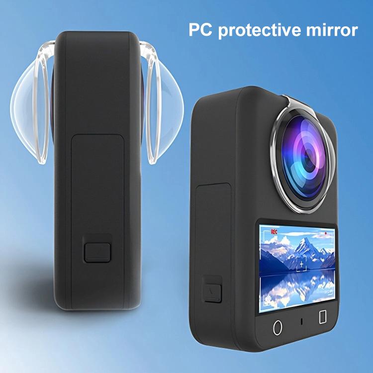 For DJI Osmo 360 PULUZ Lens Guard PC Protective Cover (Transparent) - free shipping - PMC Jewellery - Order now!