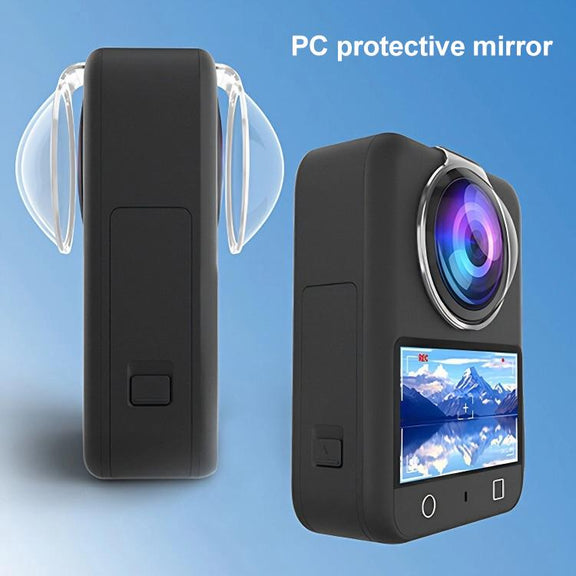 For DJI Osmo 360 PULUZ Lens Guard PC Protective Cover (Transparent)