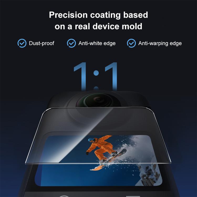 For DJI Osmo 360 PULUZ Screen Explosion-proof Tempered Glass Films (Transparent) - free shipping - PMC TechLife - Order now!