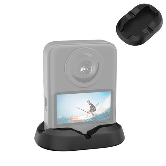 For DJI Osmo 360 PULUZ Desktop Silicone Base Stand (Black) - free shipping - PMC Jewellery - Order now!