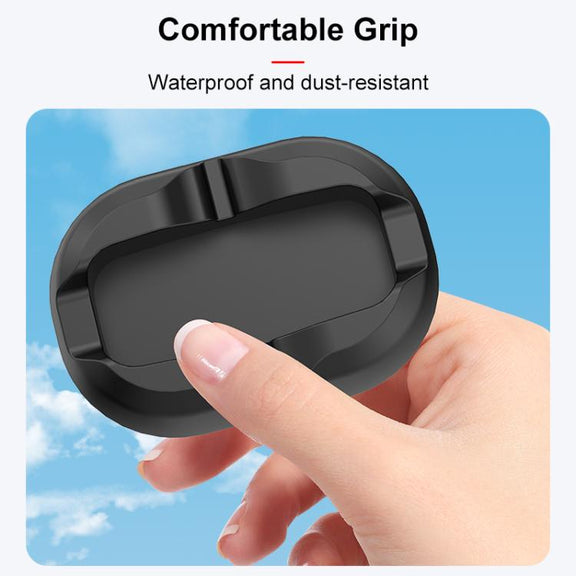 For DJI Osmo 360 PULUZ Desktop Silicone Base Stand (Black)