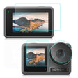 For DJI Osmo Action 3  PULUZ 3-in-1 Lens Front and Back Screen Tempered Glass Explosion-proof Film - Protective Film & Stickers by PULUZ | Online Shopping South Africa | PMC TechLife | Buy Now Pay Later Mobicred