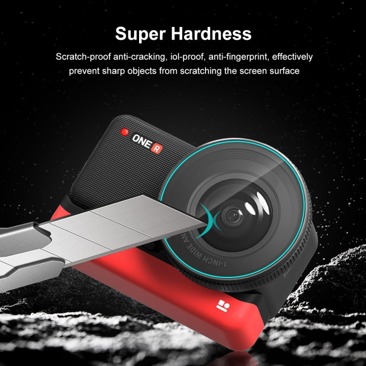 For Insta360 One RS PULUZ 3 in 1 Screen + 4K Lens + Leica Lens Tempered Glass Film(Transparent) - Protective Film & Stickers by PULUZ | Online Shopping South Africa | PMC TechLife | Buy Now Pay Later Mobicred