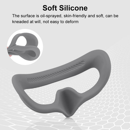 For DJI Avata Goggles 2 PULUZ Flying Eye Mask Silicone Protective Case (Grey) - Cases & Bags by PULUZ | Online Shopping South Africa | PMC Jewellery | Buy Now Pay Later Mobicred