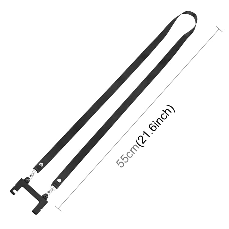 PULUZ Nylon Dual-Hook Anti-lost Anti-fall Neck Strap Lanyard for DJI Mini 3 / 3 Pro / Mavic 3 / Air 2 / 2S Remote Control (Black) - Other by PULUZ | Online Shopping South Africa | PMC TechLife | Buy Now Pay Later Mobicred