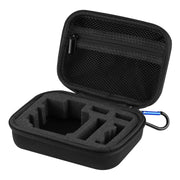 PULUZ Water-resistant Carrying and Travel Case for GoPro, DJI Osmo Action and other Sport Cameras Accessories, Small Size: 16cm x 12cm x 7cm(Black)