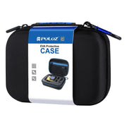 PULUZ Water-resistant Carrying and Travel Case for GoPro, DJI Osmo Action and other Sport Cameras Accessories, Small Size: 16cm x 12cm x 7cm(Black)