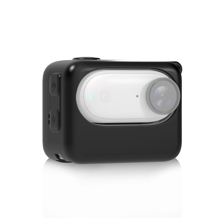 For Insta360 GO 3 / GO 3S PULUZ Camera Charging Case Silicone Case (Black) - free shipping - PMC TechLife - Order now!