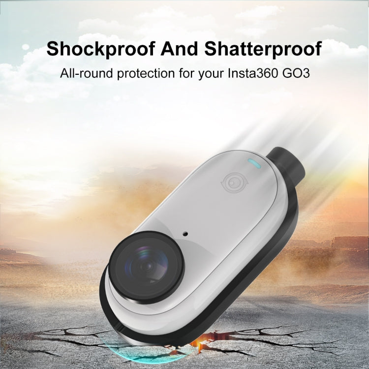 For Insta360 GO 3 / GO 3S PULUZ Body Magnetic Plastic Protective Frame Cage (Black) - Mount & Holder by PULUZ | Online Shopping South Africa | PMC Jewellery | Buy Now Pay Later Mobicred