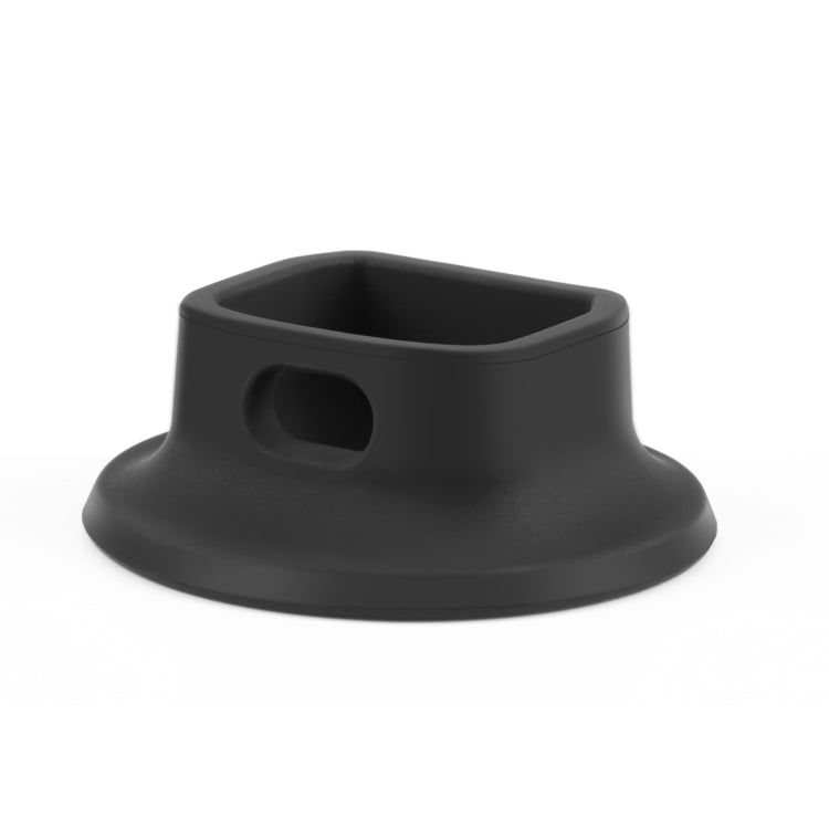 For DJI Osmo Pocket 3 PULUZ Silicone Dock Desktop Charging Base Bracket (Black) - Mount & Holder by PULUZ | Online Shopping South Africa | PMC TechLife | Buy Now Pay Later Mobicred