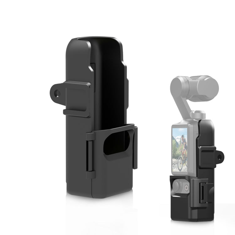 For DJI OSMO Pocket 3 PULUZ Protection Frame Expansion Adapter Bracket (Black) - Mount & Holder by PULUZ | Online Shopping South Africa | PMC TechLife | Buy Now Pay Later Mobicred
