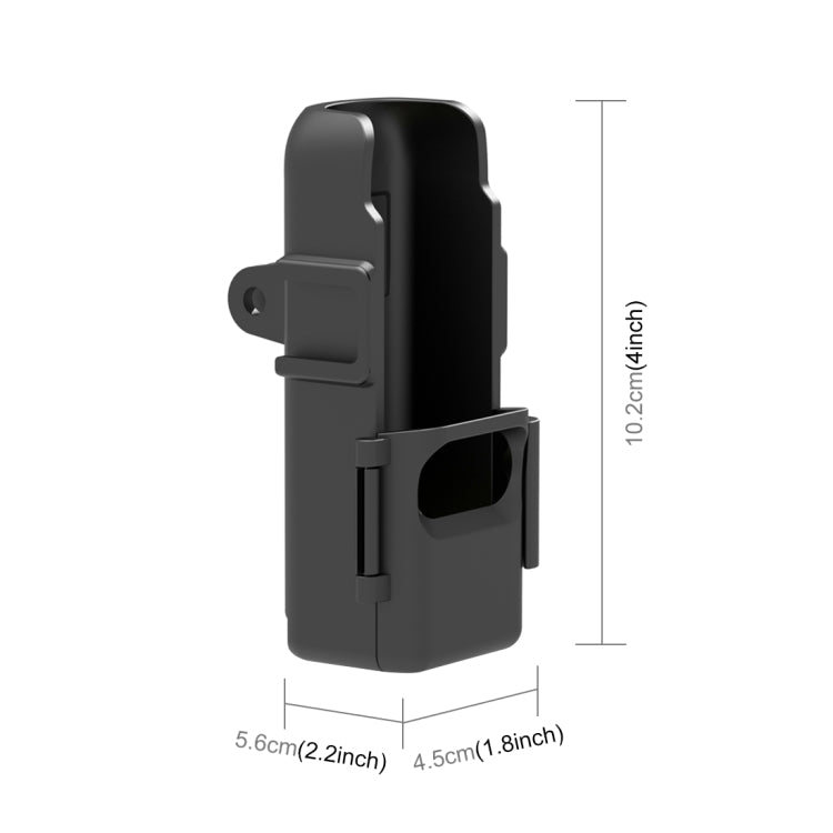 For DJI OSMO Pocket 3 PULUZ Protection Frame Expansion Adapter Bracket (Black) - Mount & Holder by PULUZ | Online Shopping South Africa | PMC TechLife | Buy Now Pay Later Mobicred