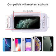 PULUZ 45m/147ft Water-resistant Diving Case Photo Video Taking Underwater Housing Cover for iPhone 14 Series, iPhone 13 Series, iPhone 12 Series, iPhone 11 Series, iPhone X Series, iPhone 8 & 7, iPhone 6s, iOS 13.0 or Above Version iPhone(White)
