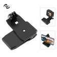 PULUZ 4 in 1 360 Degree Rotating Backpack Hat QR Clip Rec-mounts with Phone Clamp Kit - Backpack Clip by PULUZ | Online Shopping South Africa | PMC TechLife | Buy Now Pay Later Mobicred