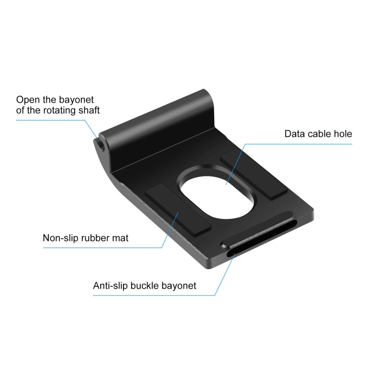 For GoPro Hero11 Black Mini PULUZ Metal Battery Side Interface Cover (Black) - free shipping - PMC TechLife - Order now!