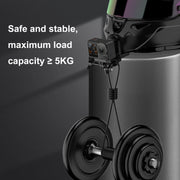 PULUZ Motorcycle Helmet Chin Clamp Mount for GoPro and Other Action Cameras (Black)