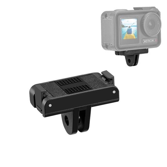 For DJI Osmo Action 5 Pro / 4 / 3 / Osmo 360 PULUZ Magnetic Quick Release Base Expansion Mount (Black) - free shipping - PMC Jewellery - Order now!