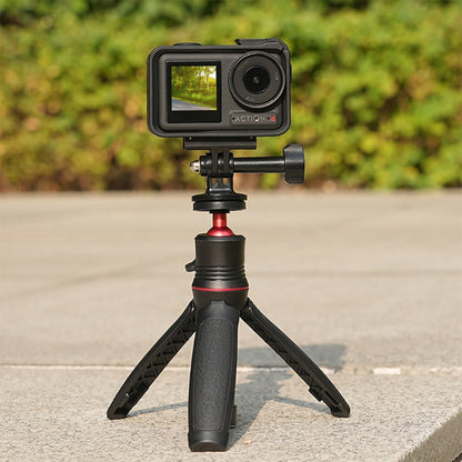 For DJI Osmo Action 5 Pro / 4 / 3 / Osmo 360 PULUZ Magnetic Quick Release Base Expansion Mount (Black) - free shipping - PMC Jewellery - Order now!