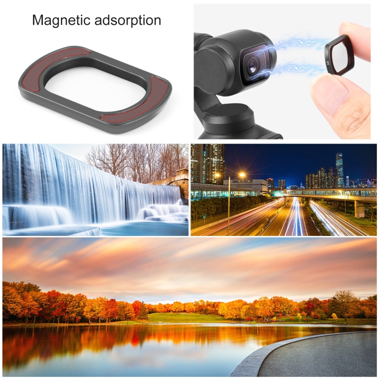 For DJI Osmo Pocket 3 PULUZ Magnetic Camera Lens UV Filter - free shipping - PMC Jewellery - Order now!