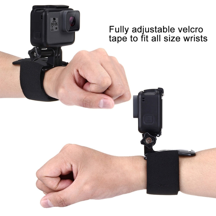 PULUZ Adjustable Wrist Strap Mount for GoPro, Insta360, DJI and Other Action Cameras, Strap Length: 28.5cm - Wrist Strap by PULUZ | Online Shopping South Africa | PMC Jewellery | Buy Now Pay Later Mobicred