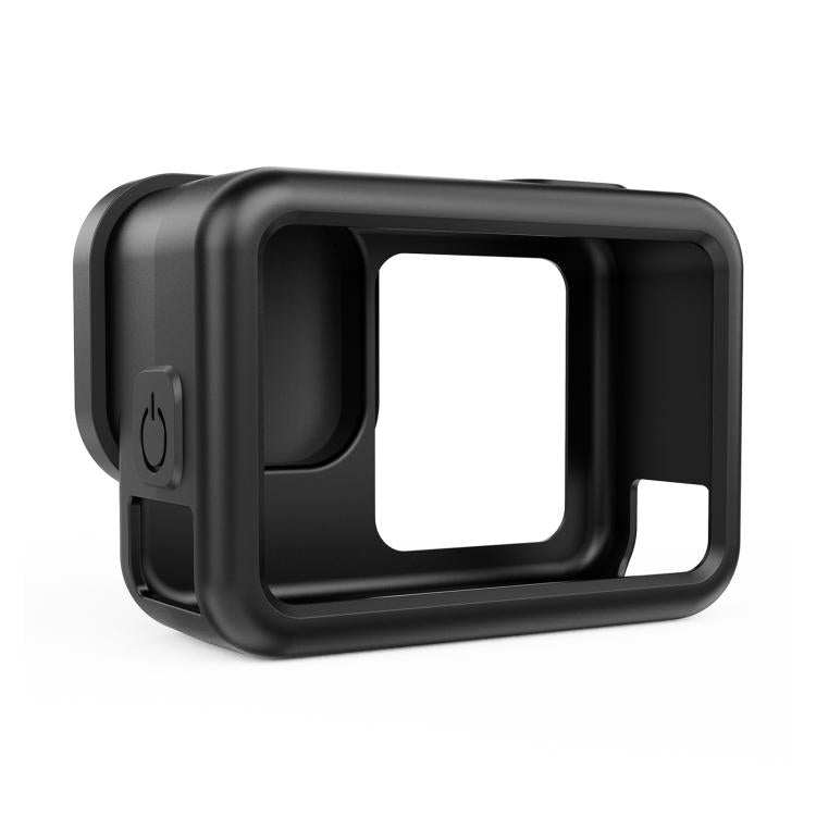 For GoPro HERO13 Black PULUZ Silicone Protective Case Cover with Wrist Strap & Lens Cover (Black) - free shipping - PMC Jewellery - Order now!