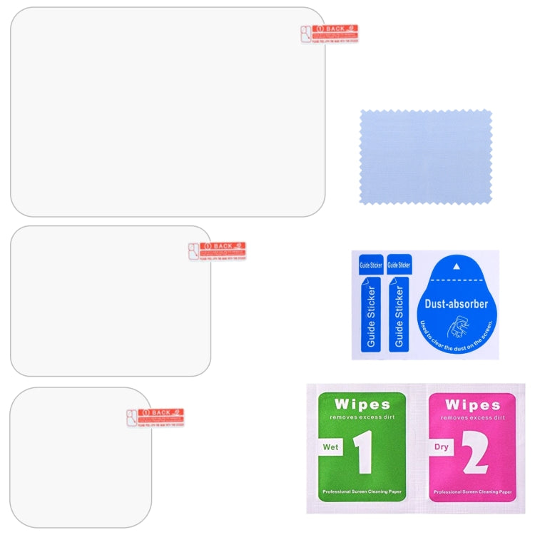 For GoPro HERO13 Black PULUZ 3 in 1 Lens and Front  Back Screen 9H 2.5D Tempered Glass Film (Transparent) - free shipping - PMC Jewellery - Order now!