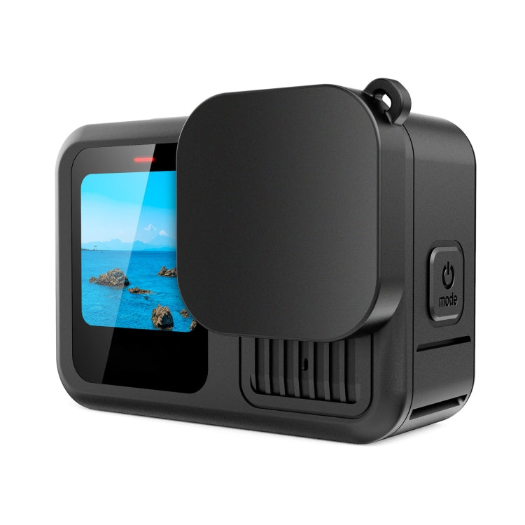 For GoPro HERO13 Black PULUZ Soft TPU Rubber Scratch-resistant Camera Lens Protective Cap Cover (Black) - free shipping - PMC Jewellery - Order now!