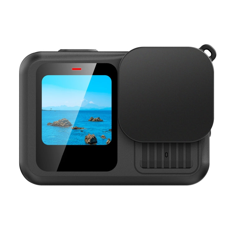 For GoPro HERO13 Black PULUZ Soft TPU Rubber Scratch-resistant Camera Lens Protective Cap Cover (Black) - free shipping - PMC Jewellery - Order now!