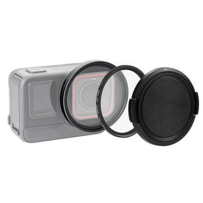 For Insta360 Ace Pro PULUZ 52mm UV Lens Filter Adapter Ring with Lens Cover (Black) - free shipping - PMC Jewellery - Order now!
