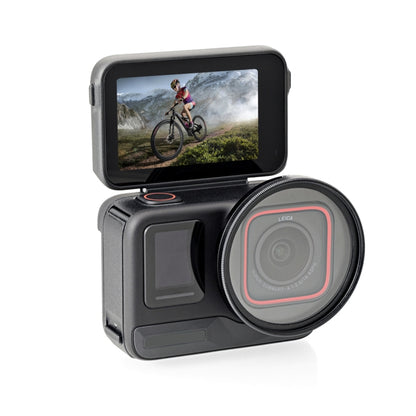 For Insta360 Ace Pro PULUZ 52mm UV Lens Filter Adapter Ring with Lens Cover (Black) - free shipping - PMC Jewellery - Order now!
