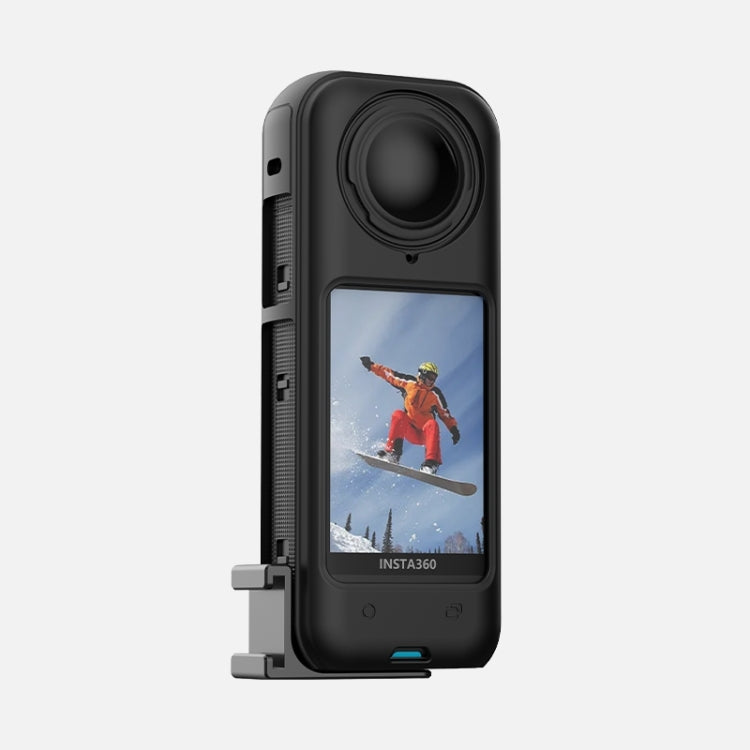 For Insta360 X5 / X4 / X3 / One X2 PULUZ Selfie Stick Cold Shoe Extension Bracket (Black) - Mount & Holder by PULUZ | Online Shopping South Africa | PMC TechLife | Buy Now Pay Later Mobicred
