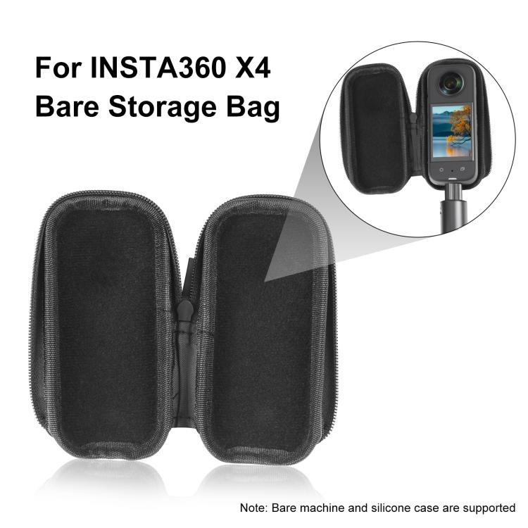 For Insta360 X4 / X5 PULUZ Camera Portable Case Box Storage Bag (Black) - Case & Bags by PULUZ | Online Shopping South Africa | PMC TechLife | Buy Now Pay Later Mobicred