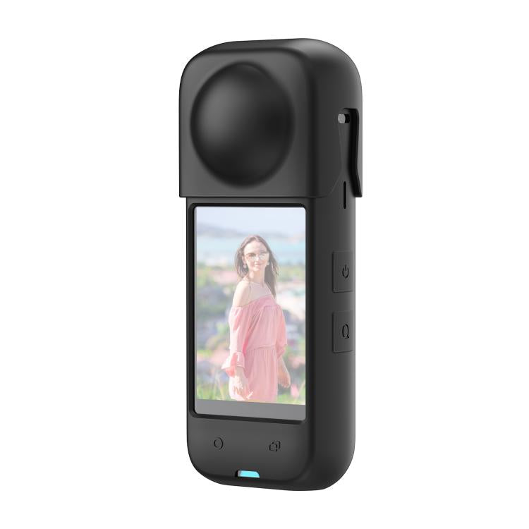 For Insta360 X4 PULUZ Full Body Dust-proof Silicone Protective Case (Black) - Case & Bags by PULUZ | Online Shopping South Africa | PMC TechLife | Buy Now Pay Later Mobicred