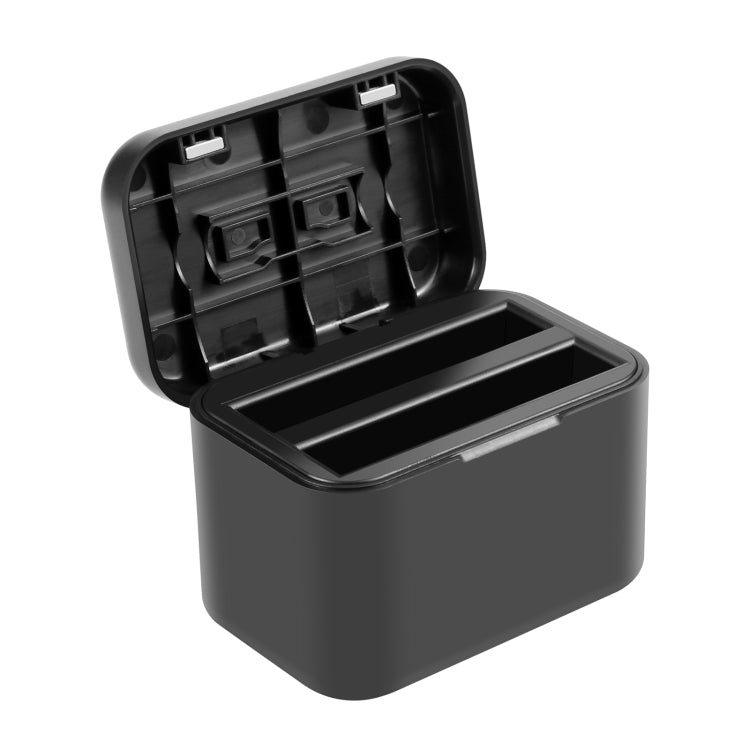For Insta360 X4 PULUZ Battery Charging Box Battery & Memory Card Storage Case (Black) - Others by PULUZ | Online Shopping South Africa | PMC TechLife | Buy Now Pay Later Mobicred