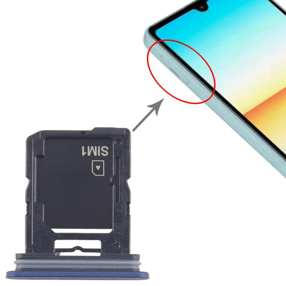 For Sony Xperia Ace III SIM + Micro SD Card Tray (Blue)