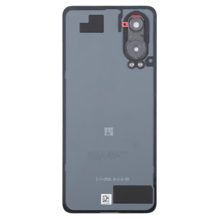 For OnePlus Nord CE4 Lite Plastic Back Cover with Camera Lens Cover(Blue)