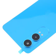 For OnePlus Nord CE4 Lite Plastic Back Cover with Camera Lens Cover(Blue)