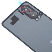 For OnePlus Nord CE4 Lite Plastic Back Cover with Camera Lens Cover(Blue)