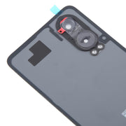 For OnePlus Nord CE4 Lite Plastic Back Cover with Camera Lens Cover(Silver)