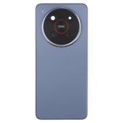 For ZTE Blade V70 Max Plastic Battery Back Cover with Middle Frame / Camera Lens Cover(Purple)