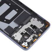 For ZTE Blade V70 Max Plastic Battery Back Cover with Middle Frame / Camera Lens Cover(Purple)