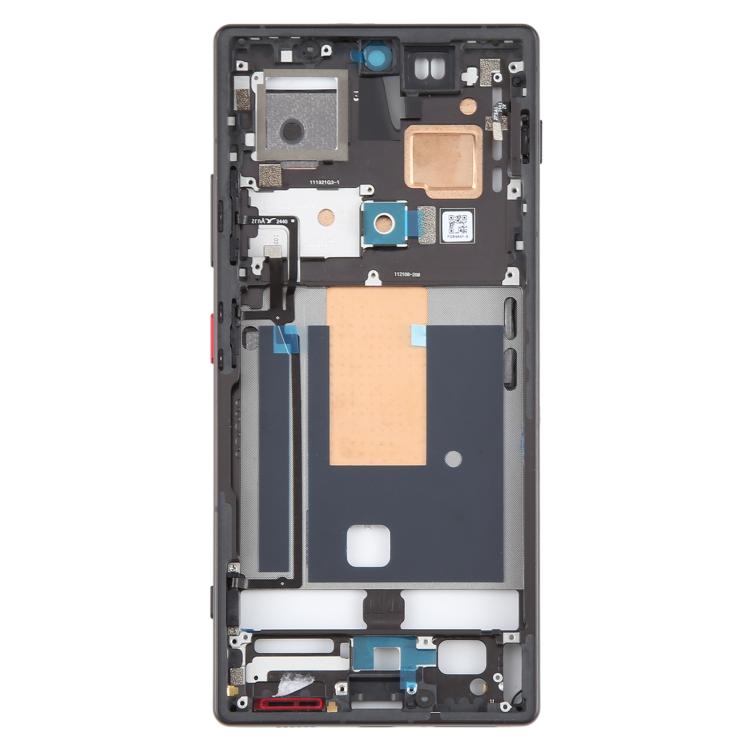 For ZTE nubia Z70 Ultra NX733J NX736J Middle Frame Bezel Plate (Black)