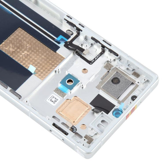 For ZTE nubia Z70 Ultra NX733J NX736J Middle Frame Bezel Plate (Silver)