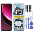 For Motorola Razr 40 Ultra XT2321-3 XT2321-1 XT2321-2 Original LCD Screen Digitizer Full Assembly with Frame (Blue) - free shipping - PMC TechLife - Order now!