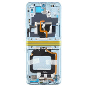 For Motorola Razr 40 Ultra XT2321-3 XT2321-1 XT2321-2 Original LCD Screen Digitizer Full Assembly with Frame (Blue)