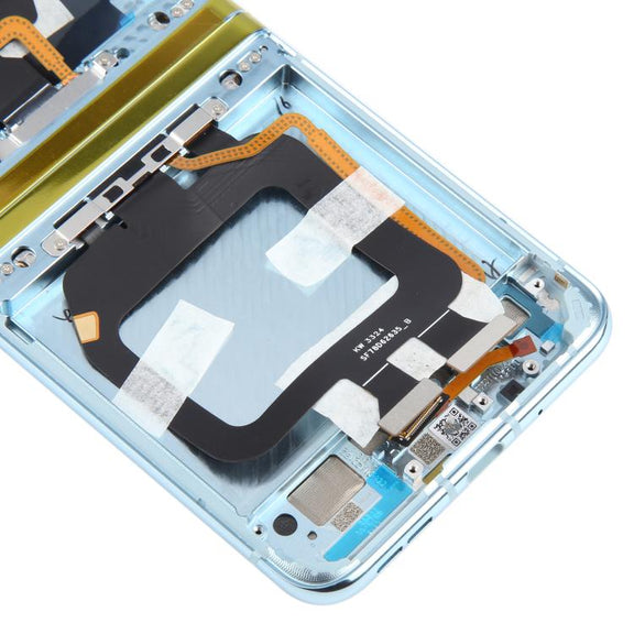 For Motorola Razr 40 Ultra XT2321-3 XT2321-1 XT2321-2 Original LCD Screen Digitizer Full Assembly with Frame (Blue)