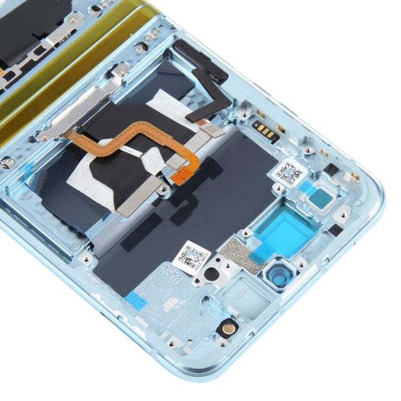 For Motorola Razr 40 Ultra XT2321-3 XT2321-1 XT2321-2 Original LCD Screen Digitizer Full Assembly with Frame (Blue)