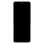 For Motorola Razr+ 2024 Original LCD Screen Digitizer Full Assembly with Frame (Gold)