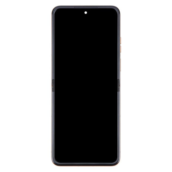 For Motorola Razr+ 2024 Original LCD Screen Digitizer Full Assembly with Frame (Gold)