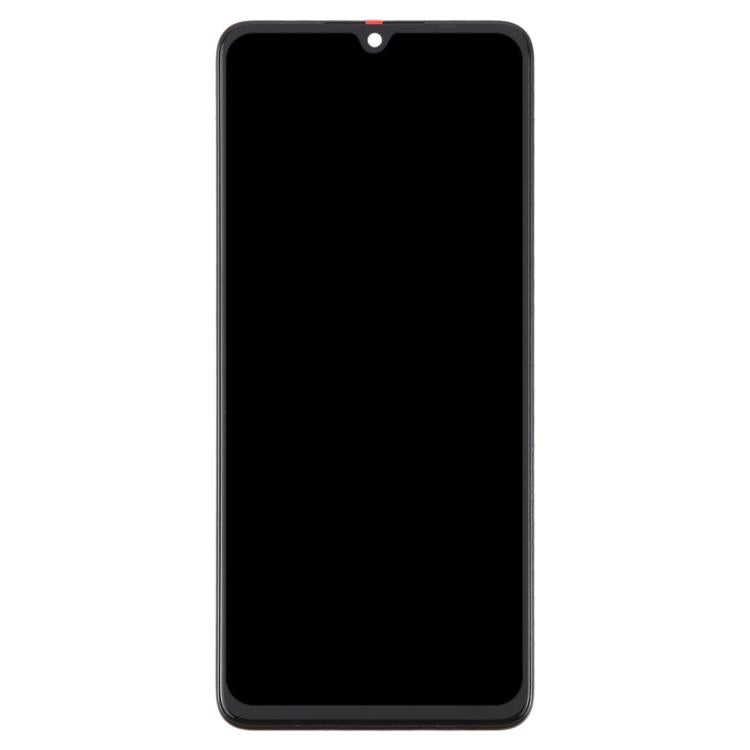 For ZTE Blade V70 Max LCD Screen Digitizer Full Assembly with Frame (Black)